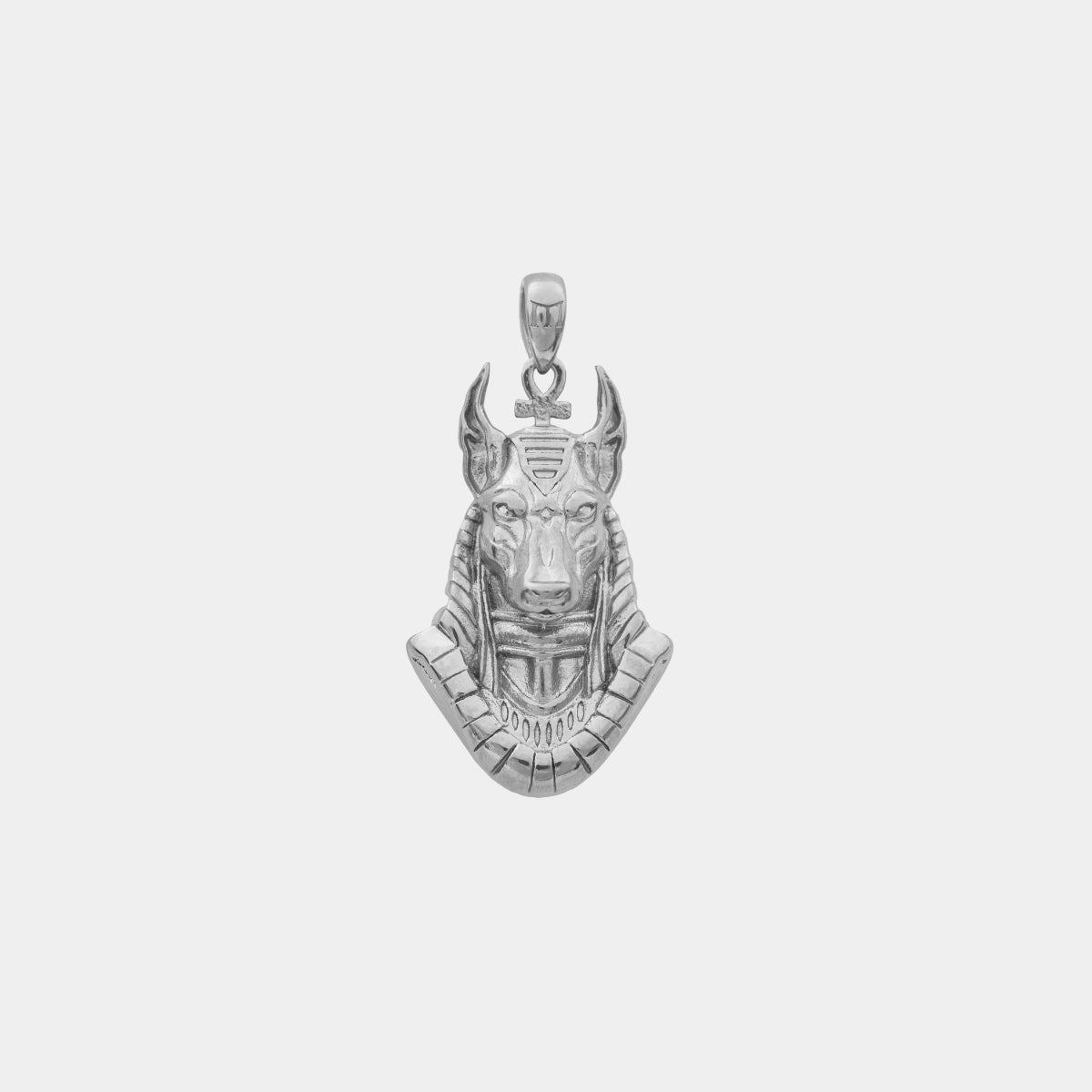 Gold anubis pendant hotsell