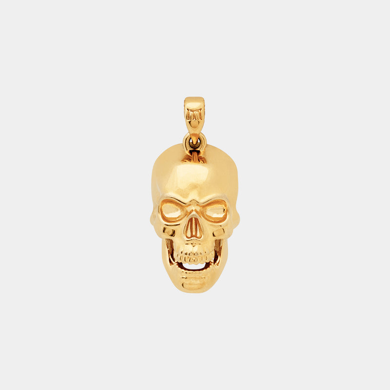 Skull Pendant - Gold