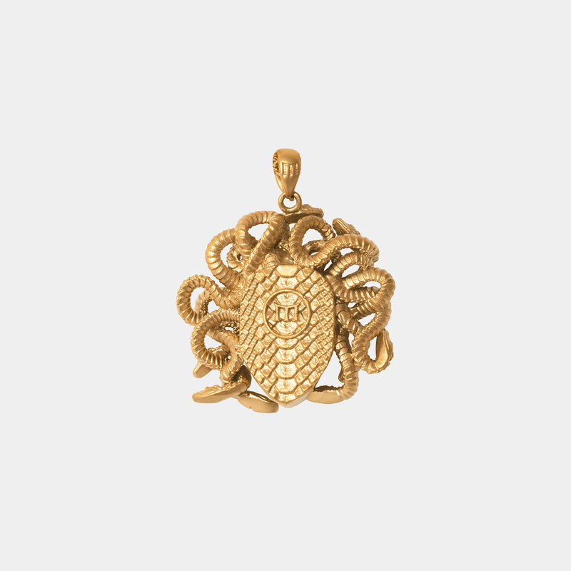 Medusa Pendant - Gold