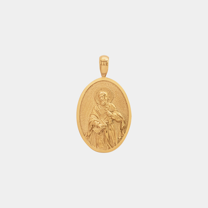 St. Peter Pendant - Gold