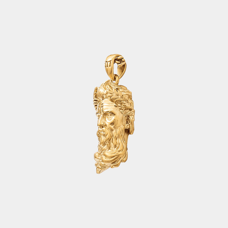 Poseidon Pendant - Gold
