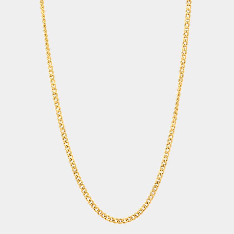 Curb Chain - Gold (2mm)