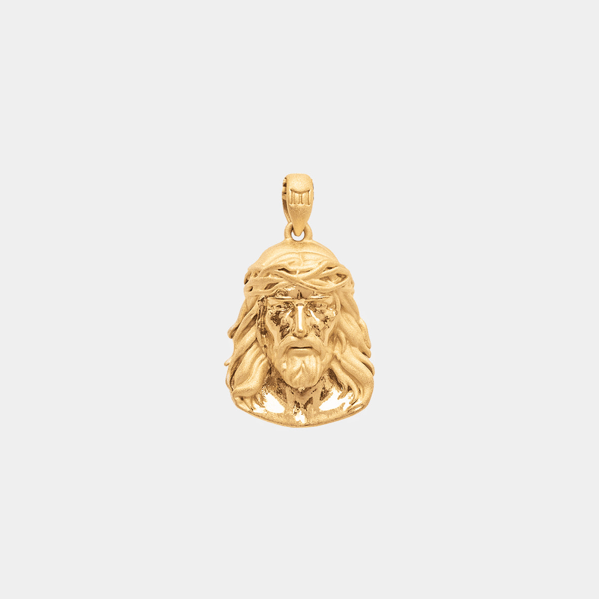 Jesus Piece Necklace 18K Gold Plated Jesus Pendant Marcozo