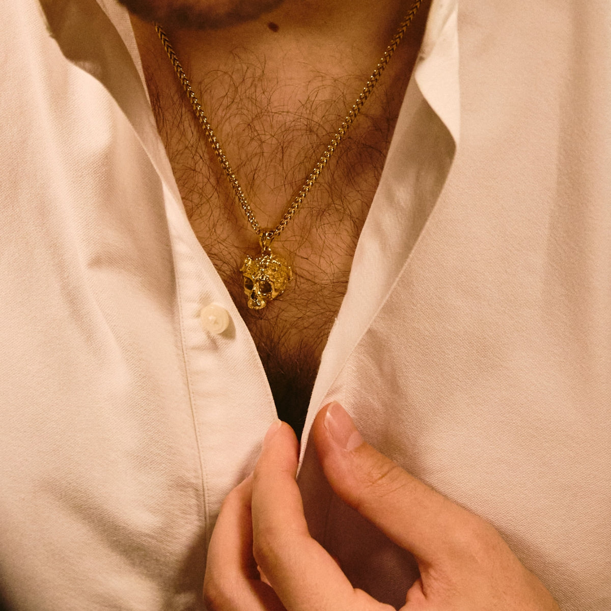 Dead Emperor Pendant - Gold - Marcozo