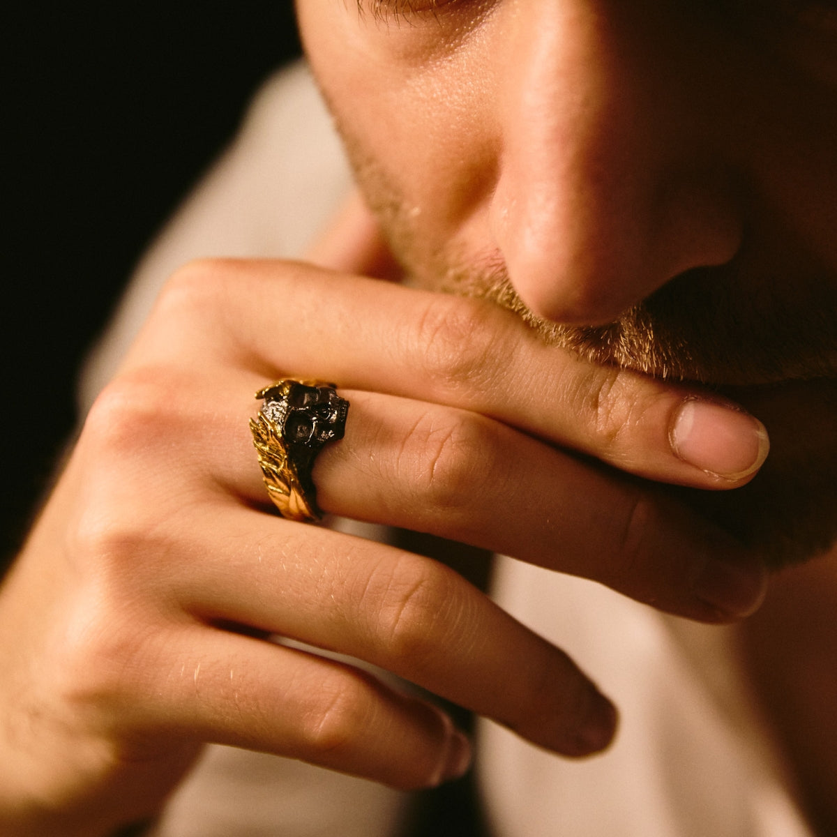 Dead Emperor Ring - Black - Marcozo