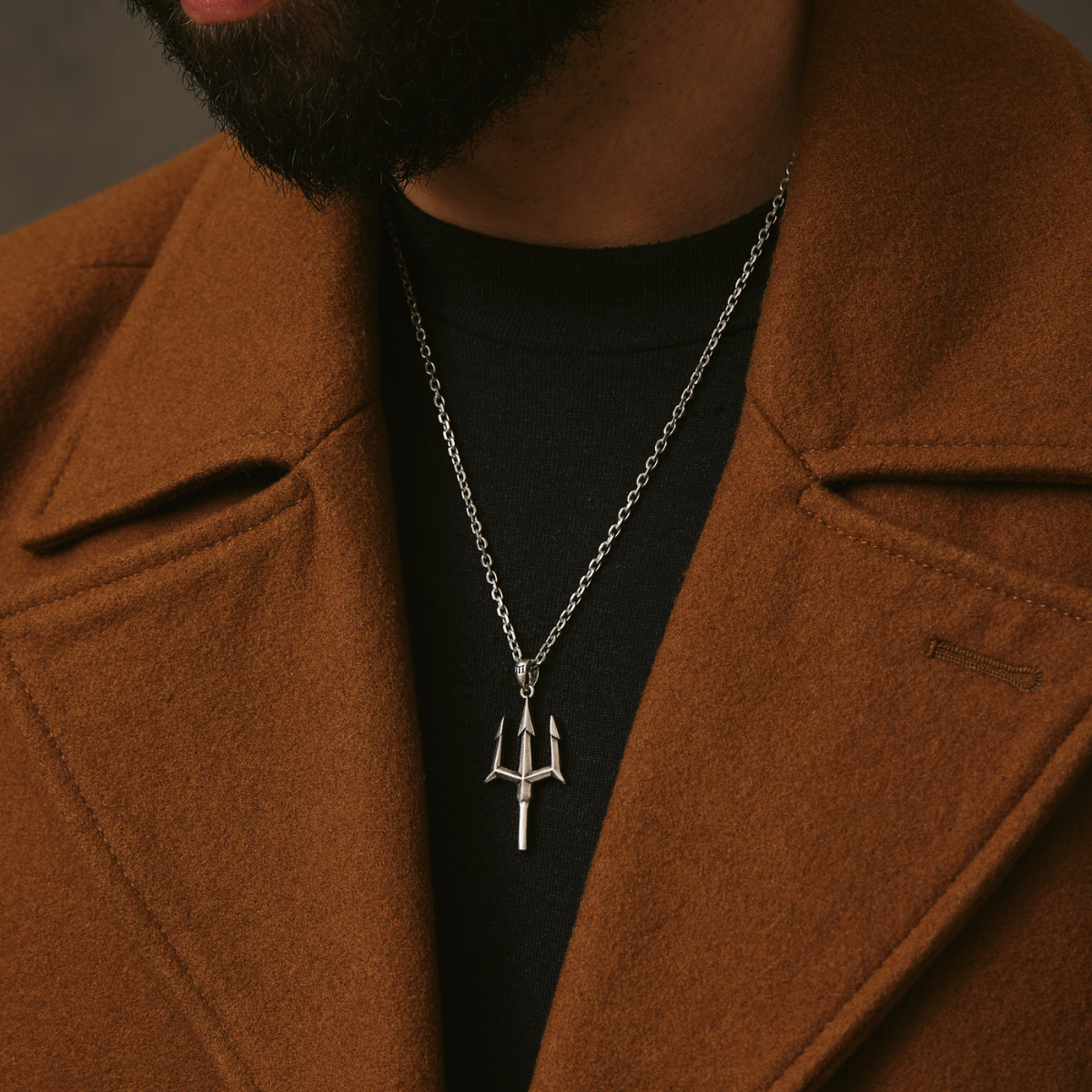 Trident Pendant Sterling Silver - Marcozo