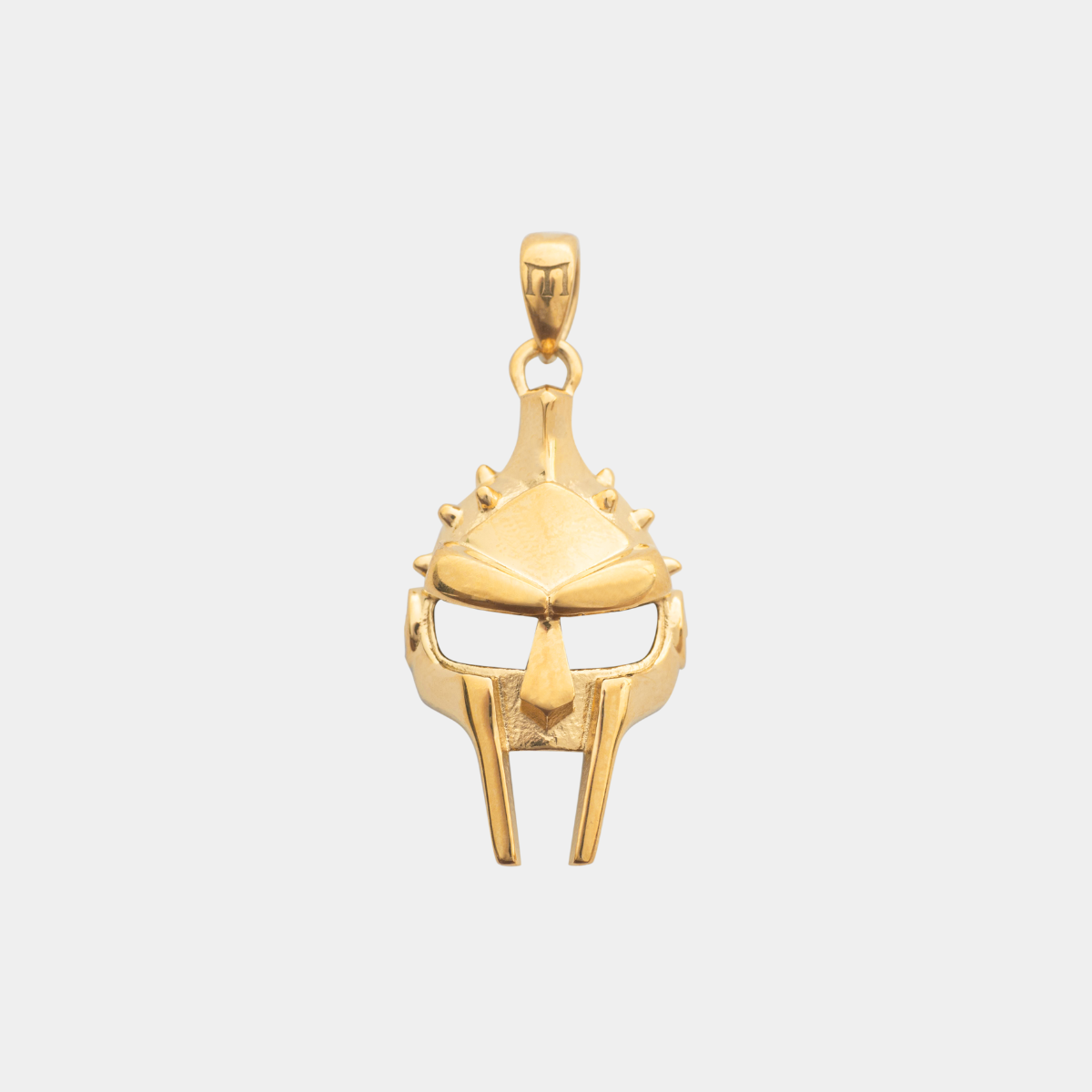 Gladiator Helmet Pendant - Gold - MARCOZO