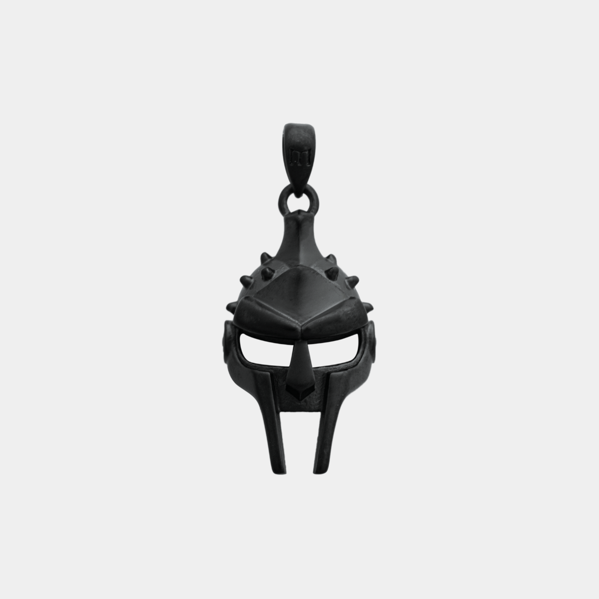 Gladiator Helmet Pendant - Black - MARCOZO