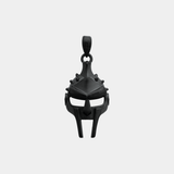 Gladiator Helmet Pendant - Black - MARCOZO