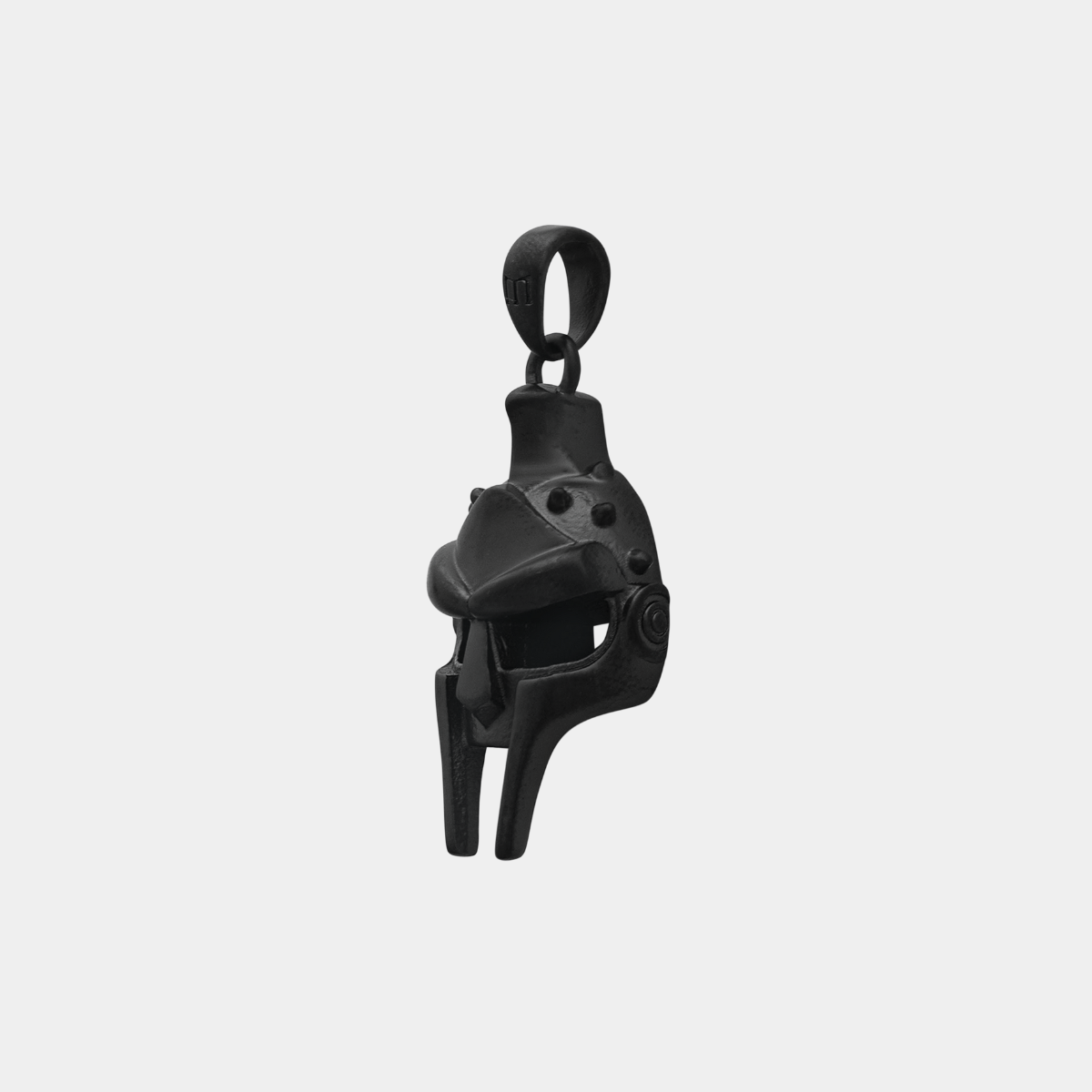 Gladiator Helmet Pendant - Black - MARCOZO