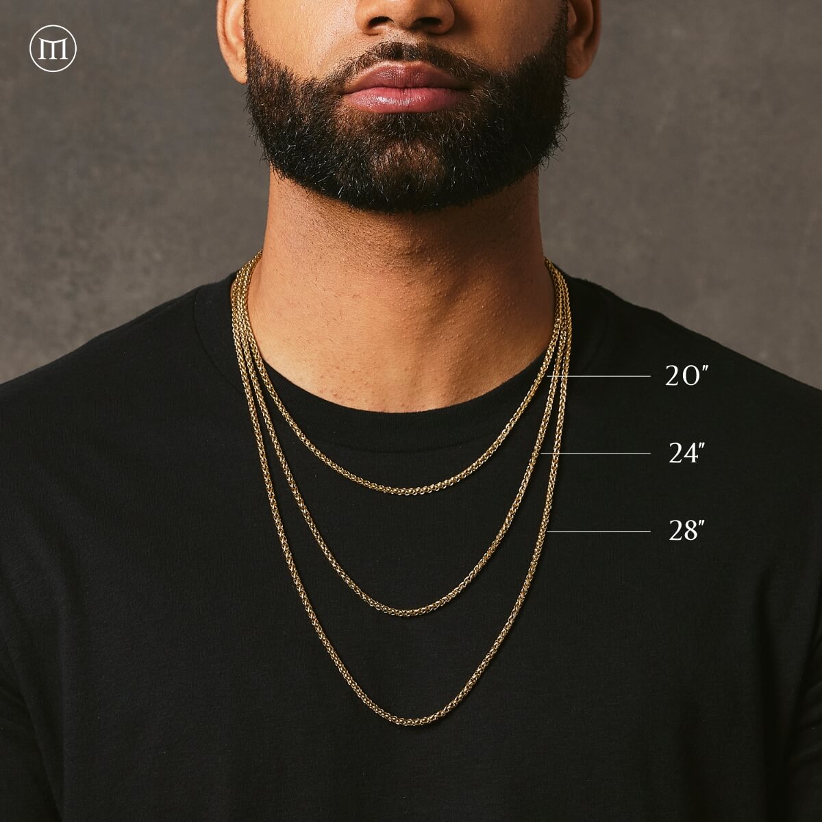 Wheat Chain - Gold - Marcozo