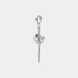 Emperor's Sword Pendant - White Gold - Marcozo