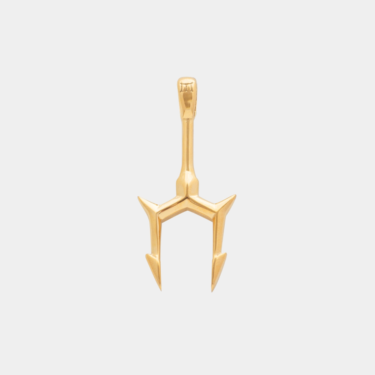 Bident Pendant - Gold - Marcozo