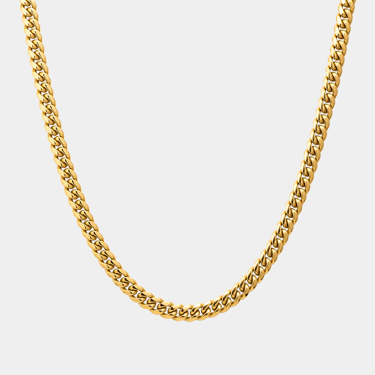 Miami Cuban Link Chain - Gold (8mm) - Marcozo
