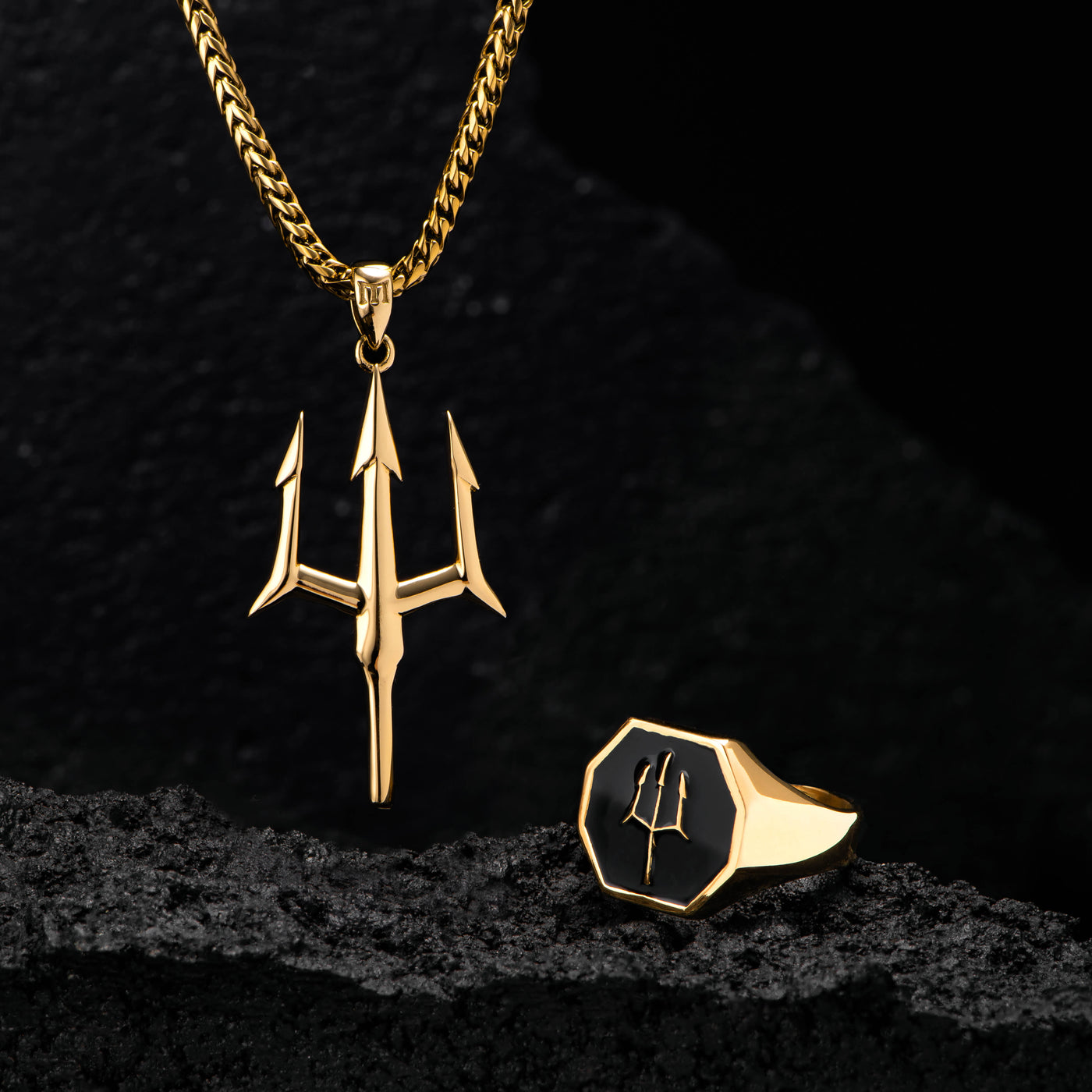 Trident Ring - Gold - Marcozo