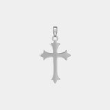 Medieval Cross Pendant - White Gold - Marcozo