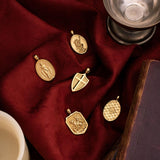 St. Christopher Pendant - Gold - Marcozo