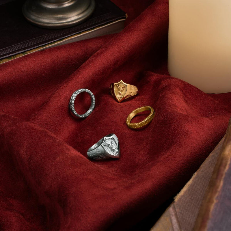 Halo Band Ring - White Gold - Marcozo