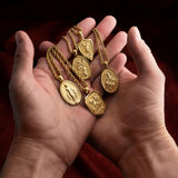 St. Christopher Pendant - Gold - Marcozo