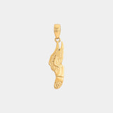 Hermes Winged Foot Pendant - Gold