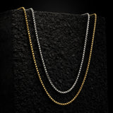 Box Chain - White Gold - MARCOZO