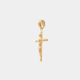 Classic Crucifix Pendant - Gold