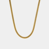 (6mm) Miami Cuban Link Chain - Gold - Marcozo