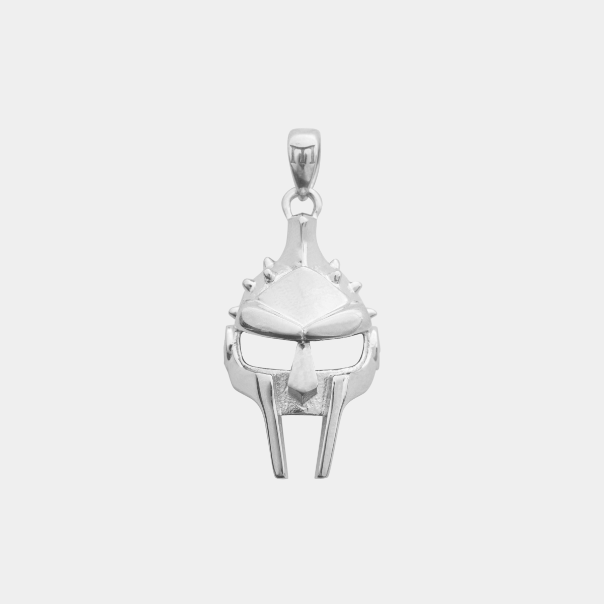 Gladiator Helmet Pendant - Silver - MARCOZO
