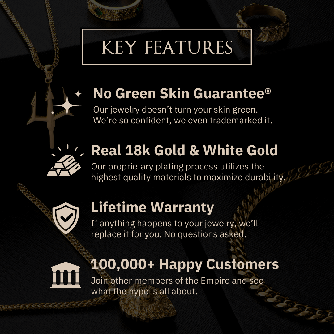 Cable Link Chain - Gold - Marcozo