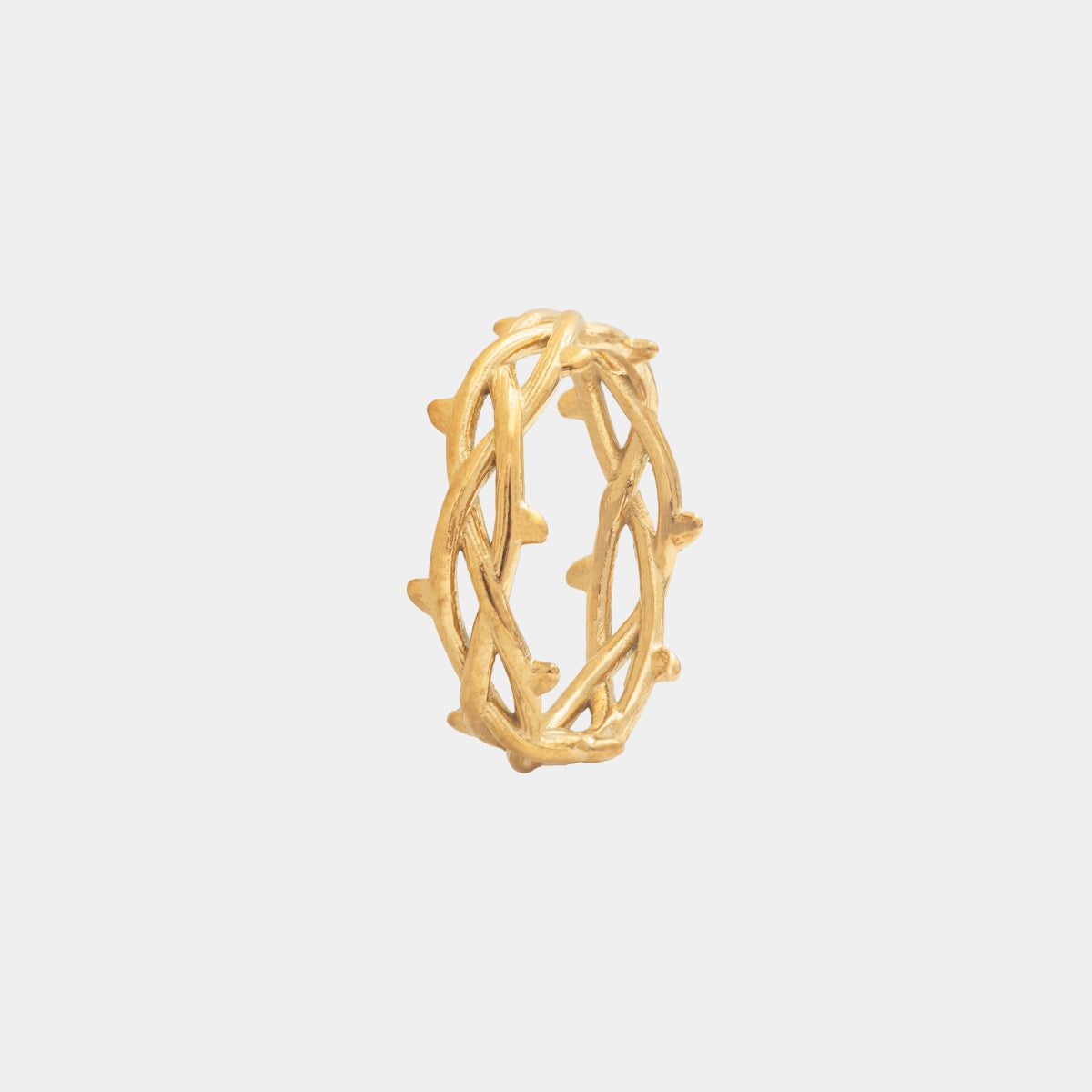 Crown of Thorns Ring - Gold - MARCOZO