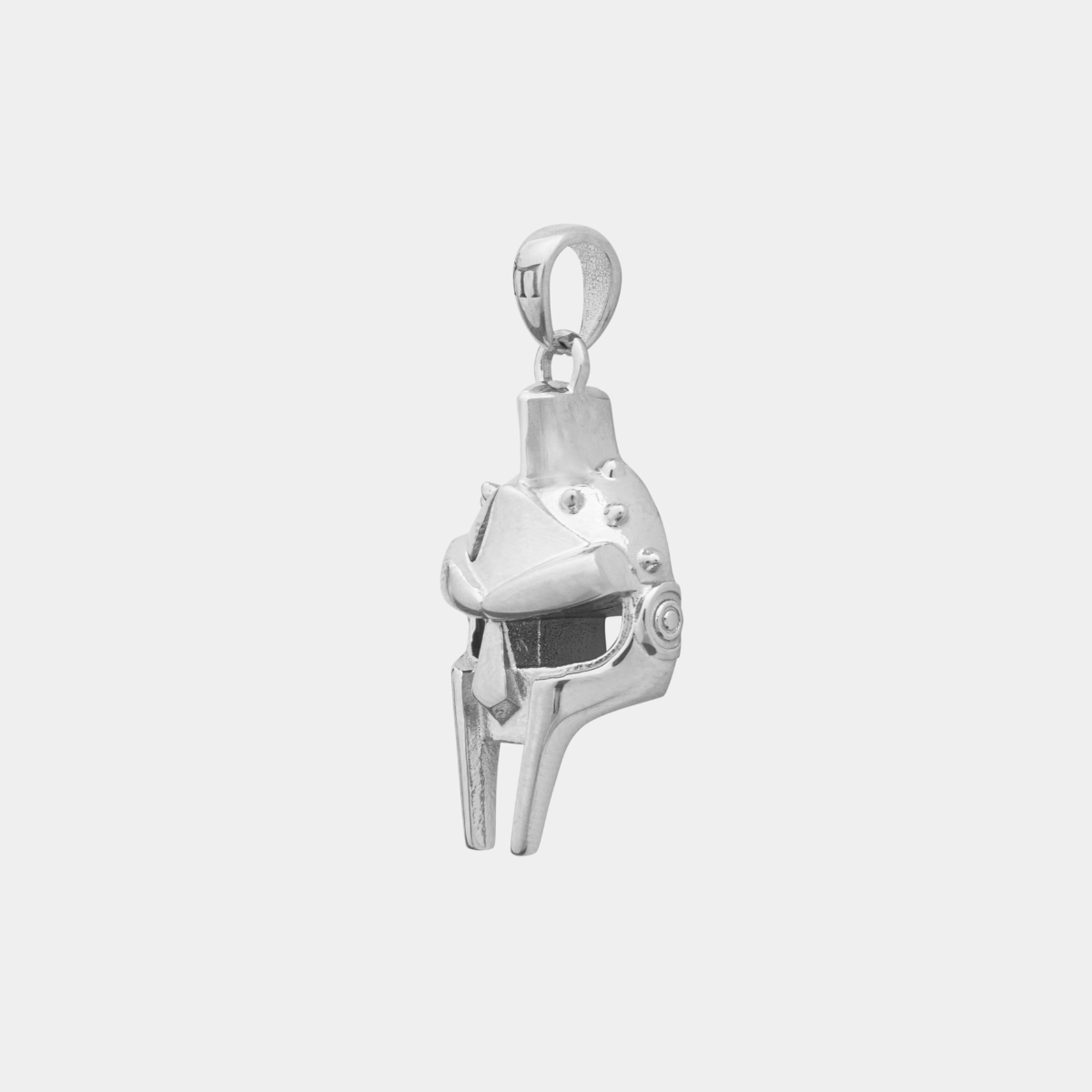 Gladiator Helmet Pendant - Silver - MARCOZO
