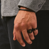Trident Ring - Black - Marcozo
