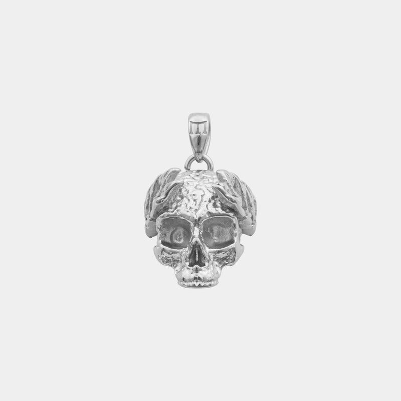 Dead Emperor Pendant - White Gold - Marcozo
