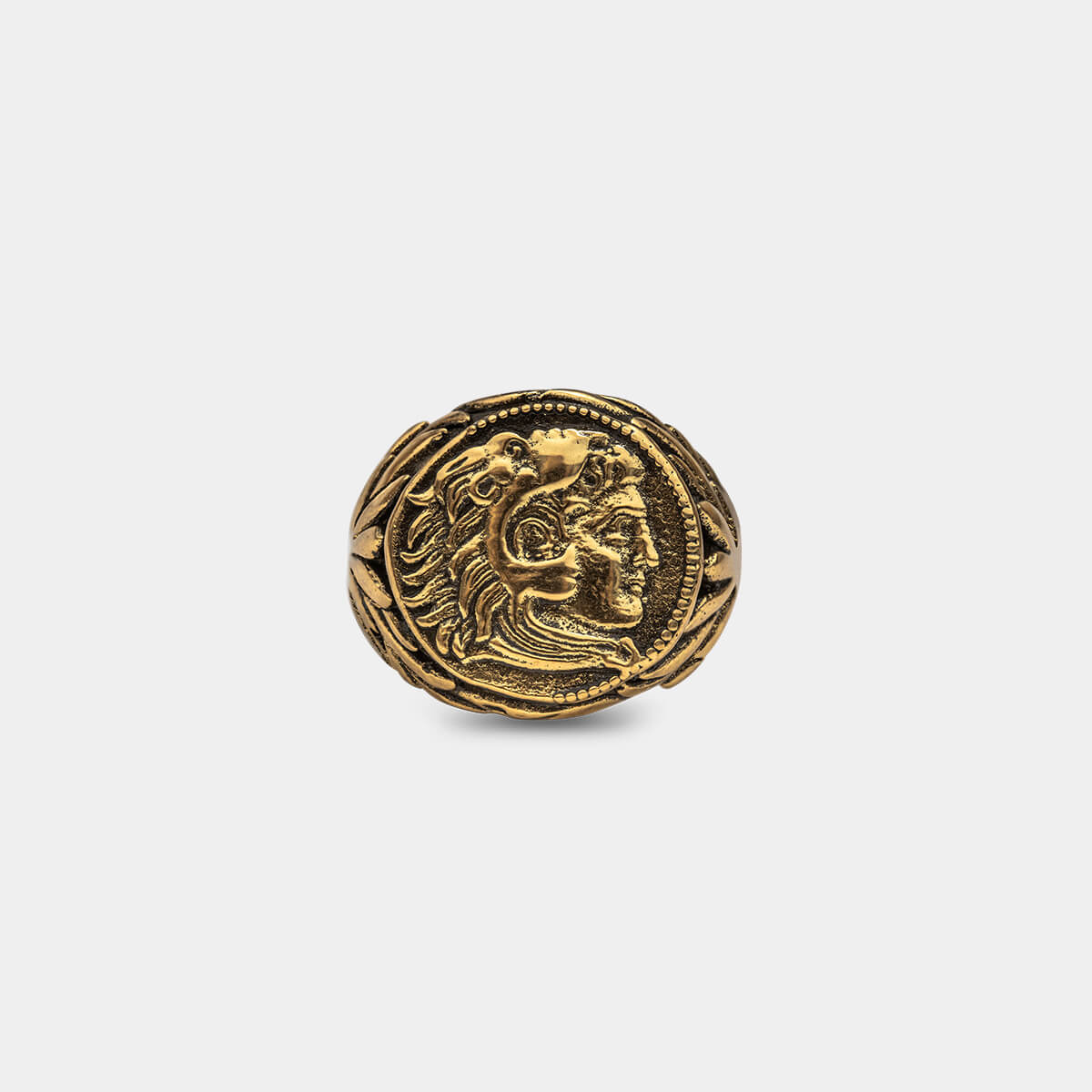 Alexander The Great Ring - Ancient Gold - Marcozo