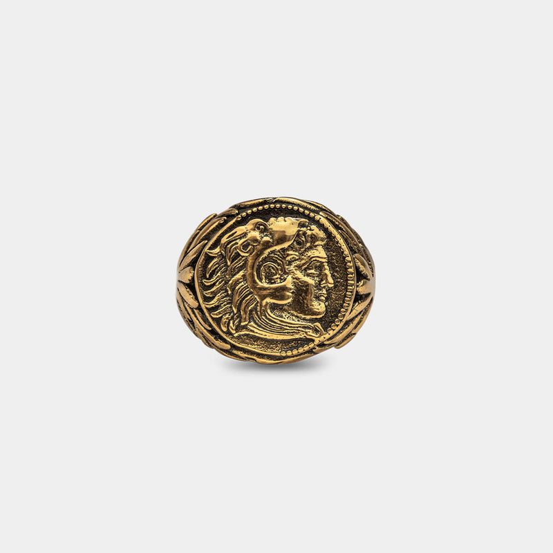 Alexander The Great Ring - Ancient Gold