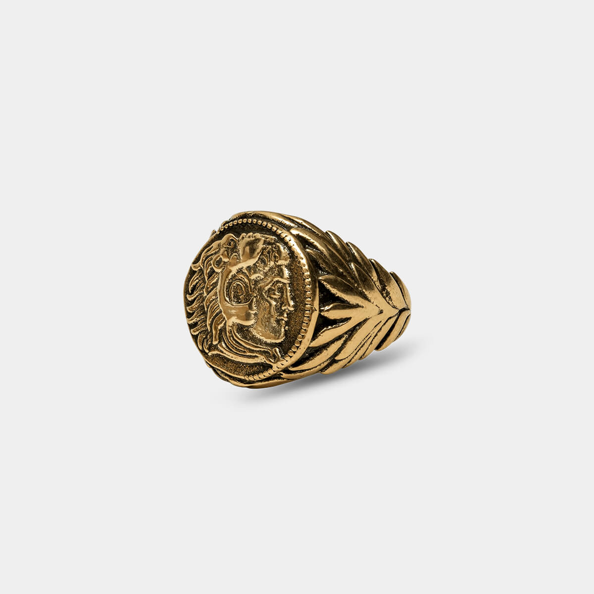 Alexander The Great Ring - Ancient Gold - Marcozo