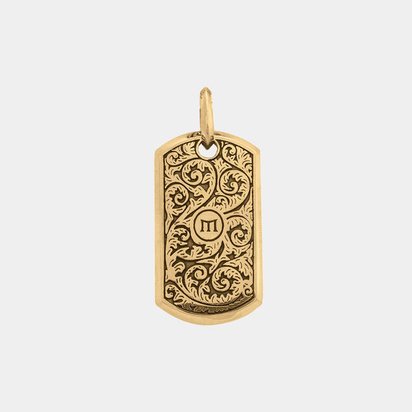 Acanthus Pendant - Gold