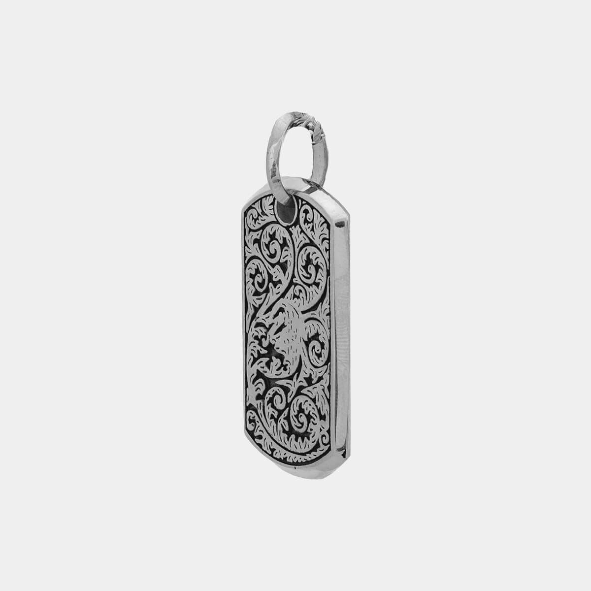 Acanthus Pendant - White Gold - Marcozo