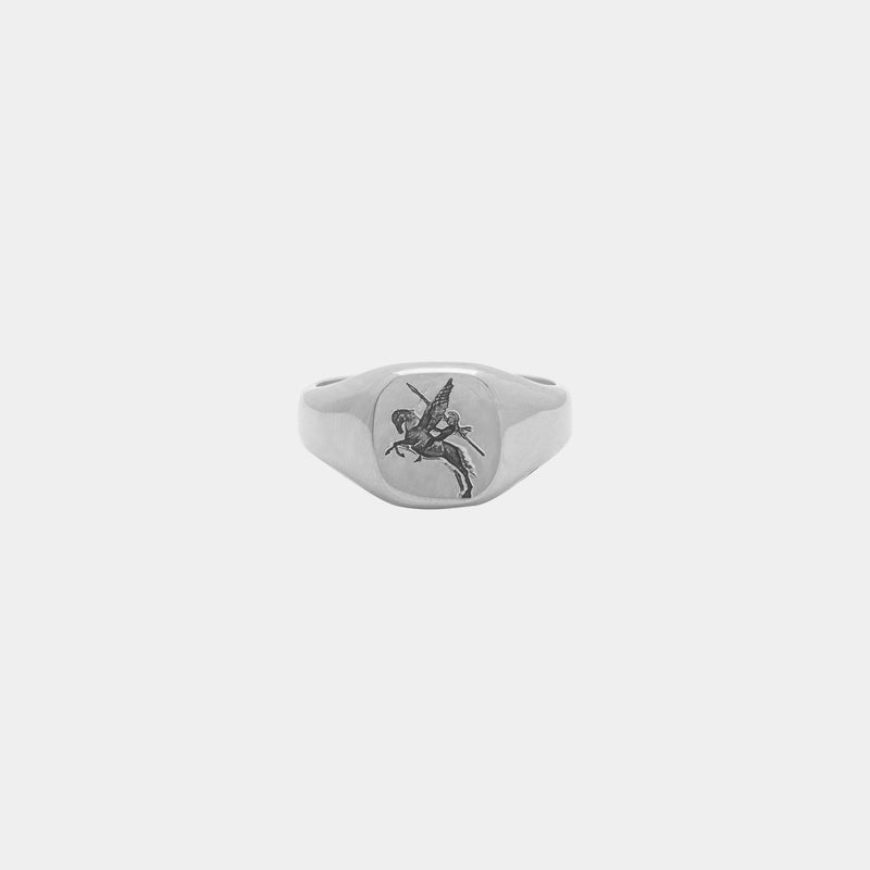 Bellerophon Ring - White Gold