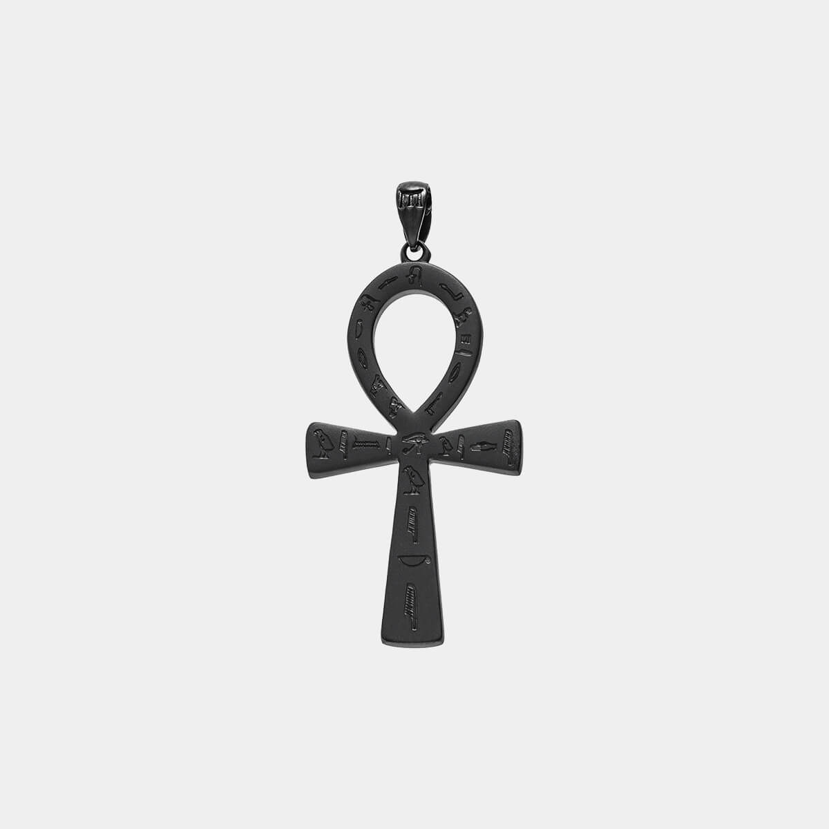 Ankh Pendant - Black - Marcozo