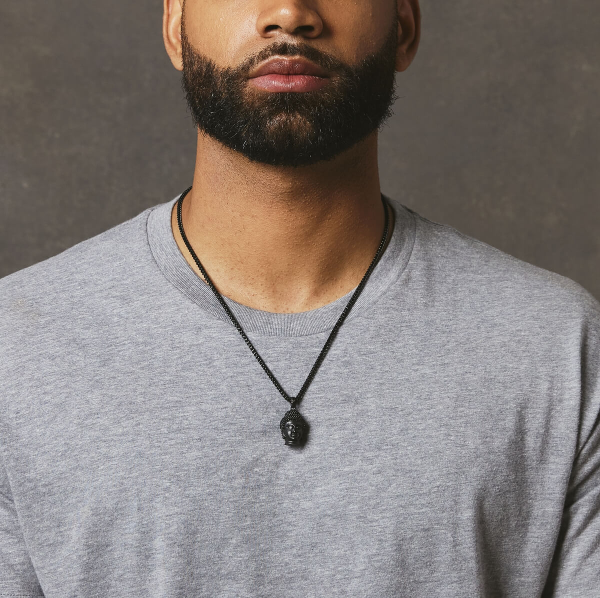 Buddha Pendant - Black - Marcozo