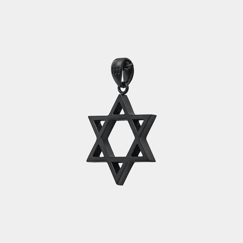 Star of David Pendant - Black - Marcozo