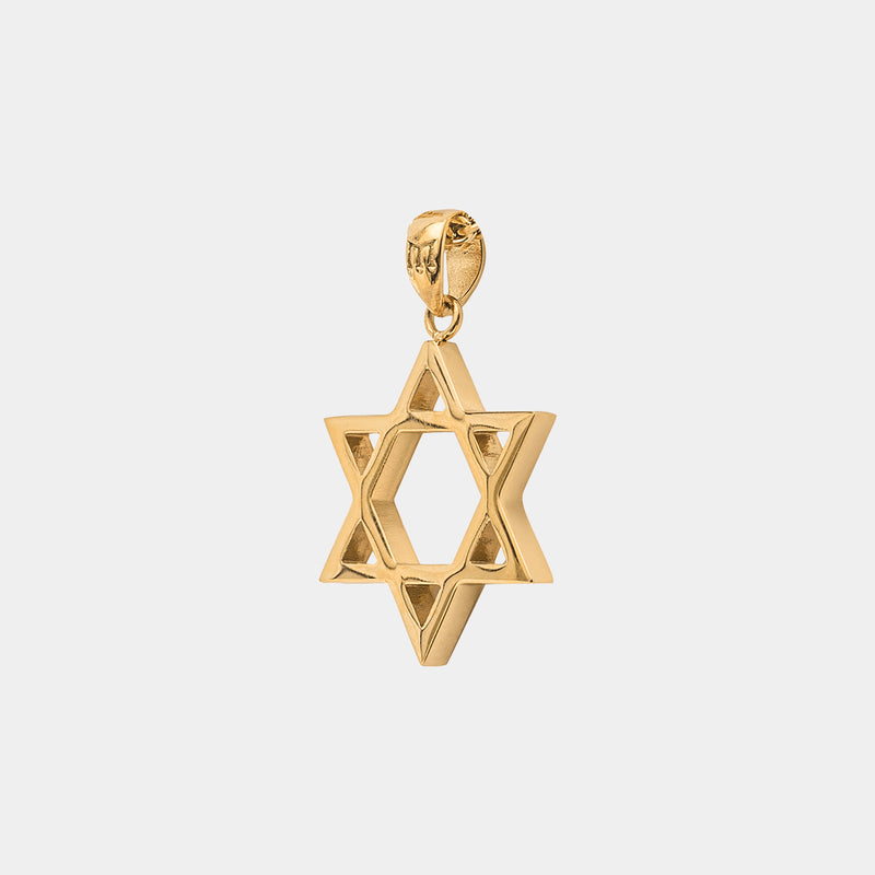 Star of David Pendant - Gold