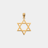 Star of David Pendant - Gold - Marcozo