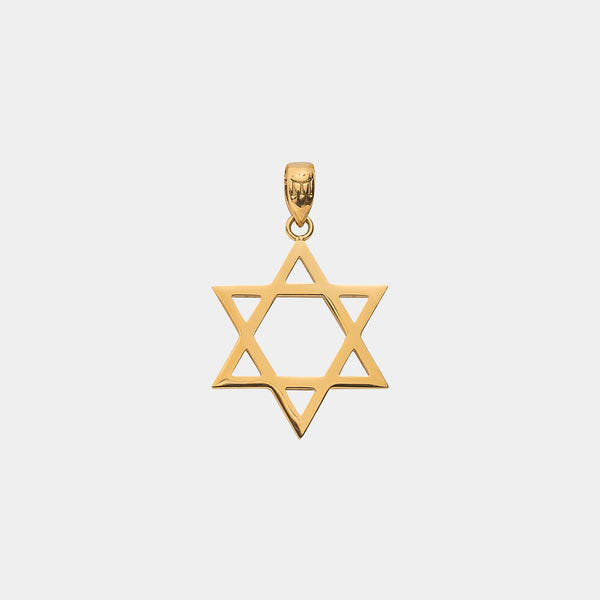 Star of David Pendant - Gold