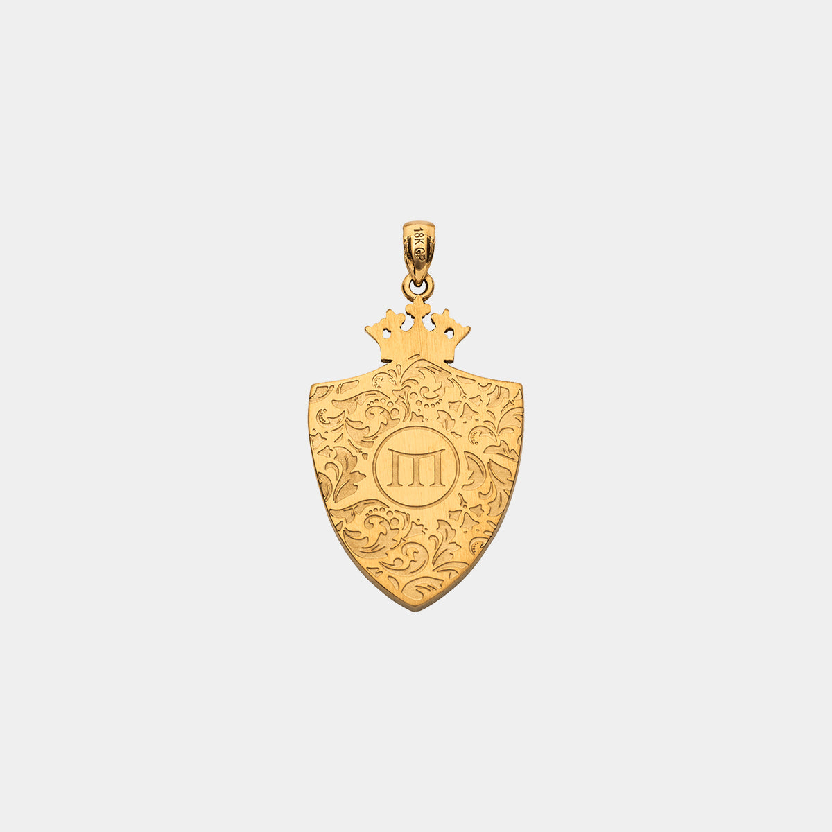 Royal Shield Pendant - Gold - Marcozo