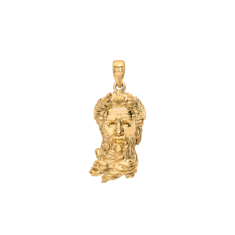 Poseidon Pendant - Gold