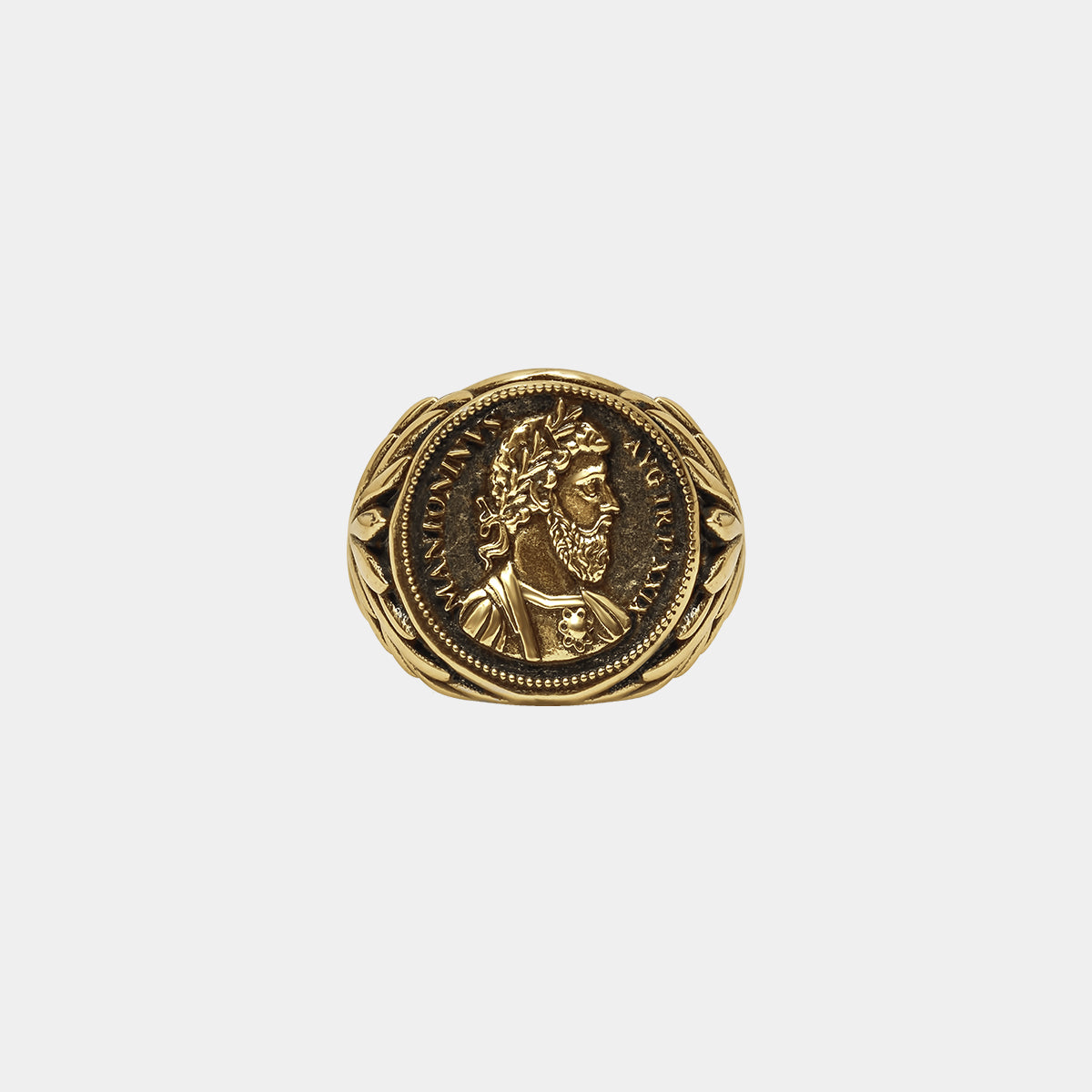 Marcus Aurelius Ring - Ancient Gold - Marcozo