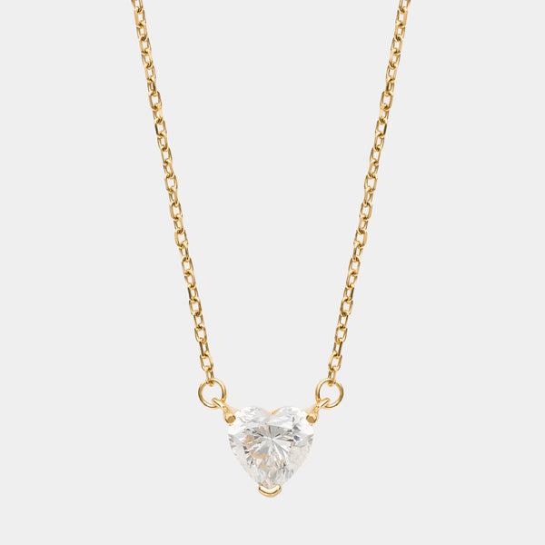 Heart Necklace - Gold - Marcozo