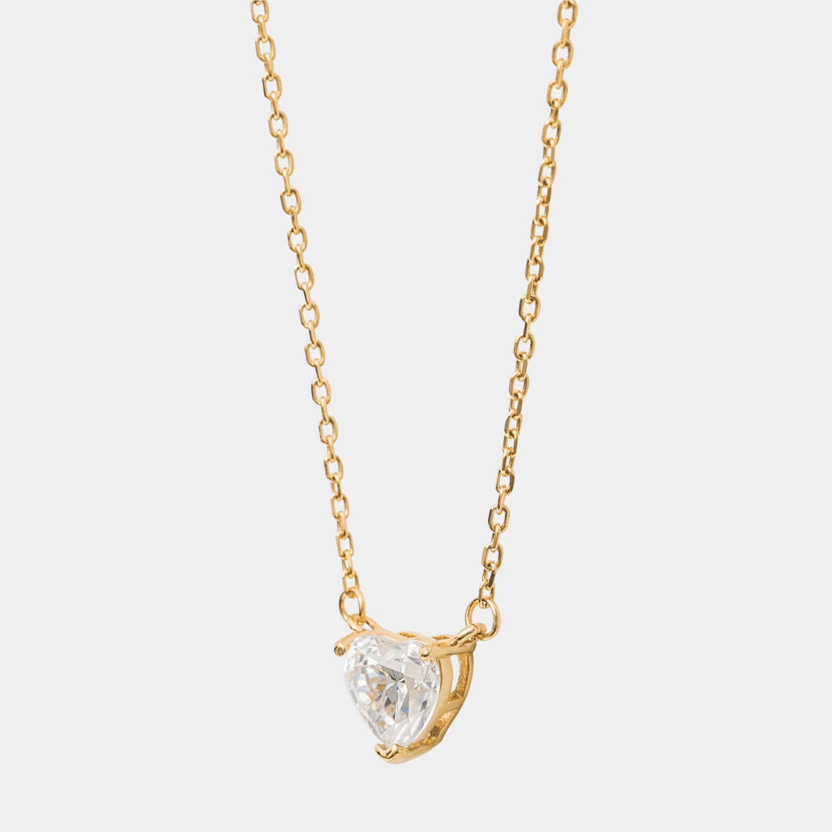Heart Necklace - Gold - Marcozo